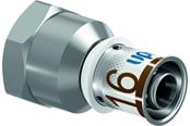 Alu pex Systeme - Uponor s-press plus adapter female thread 25 mm x 34 - 1070519