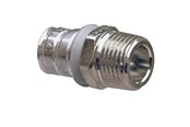 Alu pex Systeme - Uponor press adapter male thread 50-r1 1/2mt - 1046905