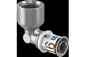 Alu pex Systeme - Uponor s-press plus elbow female thread 20 mm x 12 - 1070540
