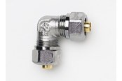 Klemmringverschraubungen - IMI Hydronic Unite elbow 90° compression 20 mm pn6 - 53604320