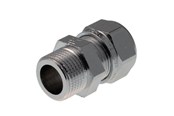 Klemmringverschraubungen - Vsh Fabrieken Compression male coupl.mxc 1/2x10 chr dzr - 0896302