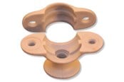 Rohraufhängung und Kupplungen - Megatherm Wallmounting plast 10 mm - 042830010