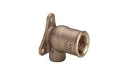 Kupferrohre und Armaturen - Viega Deck angle with wall flange 12 mm x 1/2" gunmetal - 103958