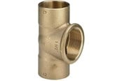 Kupferrohre und Armaturen - Viega T-piece 22 x 1/2" x 22 mm gunmetal - 101978
