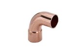 Kupferrohre und Armaturen - Viega Bend 90° nipple/socket 15 mm copper - 100155