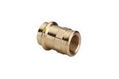 Druckrohre und Armaturen - Viega Profipress G transition 22 x 3/4" socket/socket gunmetal - 346423