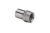 Druckrohre und Armaturen - Viega Sanpress Inox insert piece 15 x 1/2" stainless steel 436797 - 436797