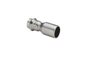 Druckrohre und Armaturen - Viega Sanpress Inox reduction 42 x 28 mm stainless steel - 436322