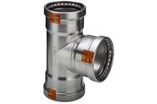 Druckrohre und Armaturen - Viega Sanpress Inox XL T-piece 76.1 x 54 x 76.1 mm stainless steel - 482725