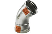 Druckrohre und Armaturen - Viega Sanpress Inox XL bend 45° 88.9 Stainless steel/bright 482664 - 482664