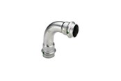 Druckrohre und Armaturen - Viega Sanpress Inox bend 90° 54 Stainless steel/bright 435691 - 435691