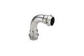 Druckrohre und Armaturen - Viega Sanpress Inox bend 90° 42 Stainless steel/bright 435684 - 435684