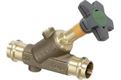 Armaturen - Viega Easytop inclined seat valve 22 mm gunmetal - 756888