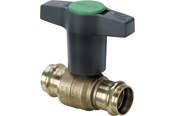 Armaturen - Viega Easytop ball valve 18 mm gunmetal - 746384