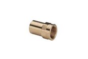 Druckrohre und Armaturen - Viega Sanpress insert piece 18 x 1/2" nipple/socket gunmetal - 287085