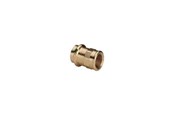Druckrohre und Armaturen - Viega Sanpress transition 35 x 1" socket/socket gunmetal - 298111