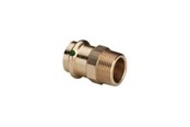 Druckrohre und Armaturen - Viega Sanpress transition 54 x 1 1/2" sleeve/nipple gunmetal - 314668