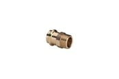 Druckrohre und Armaturen - Viega Sanpress transition 42 x 1 1/2" sleeve/nipple gunmetal - 115340