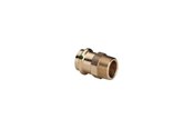 Druckrohre und Armaturen - Viega Sanpress transition 35 x 1 1/4" sleeve/nipple gunmetal - 110352