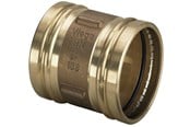 Druckrohre und Armaturen - Viega Sanpress XL sleeve 76.1 mm gunmetal - 350598