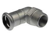 Druckrohre und Armaturen - Vsh Fabrieken Xpr stainless angl ad 90 deg. fm 42xr3/2 - 6190921