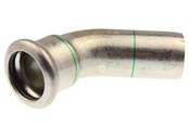 Druckrohre und Armaturen - Vsh Fabrieken Xpr stainless elbow 45 deg. øf 28 - 6190140