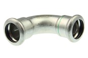 Druckrohre und Armaturen - Vsh Fabrieken Xpr stainless elbow 90 deg. ff 28 - 6190239