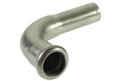 Druckrohre und Armaturen - Vsh Fabrieken Xpr stainless elbow 90 deg. øf 76.1 - 6230037