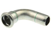 Druckrohre und Armaturen - Vsh Fabrieken Xpr stainless elbow 90 deg. øf 54 - 6190404