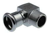 Druckrohre und Armaturen - Vsh Fabrieken Xpr carbon angl ad 90 deg. fm 22xr3/4 - 6202108