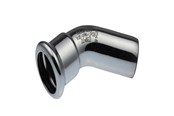 Druckrohre und Armaturen - Vsh Fabrieken Xpress carbon elbow 45o fø 88.9 - 620813.6