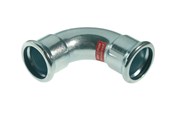 Druckrohre und Armaturen - Vsh Fabrieken Xpr carbon elbow 90 deg. ff 108 - 6208059