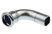 Druckrohre und Armaturen - Vsh Fabrieken Xpr carbon elbow 90 deg. fø 18 - 6201646