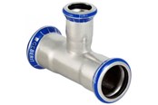 Druckrohre und Armaturen - Geberit T-piece stst 28x22x22mm. - 31234