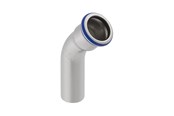 Druckrohre und Armaturen - Geberit Bend w/ plend stst 45g d22 - 30704