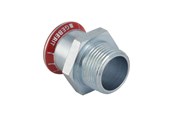 Druckrohre und Armaturen - Geberit Adapter mt cst d15-r3/8 zn-pl - 21702