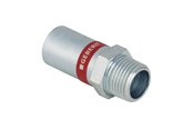 Druckrohre und Armaturen - Geberit Adapter mt w/ plend cst d22-r3/4 zn-pl - 21936