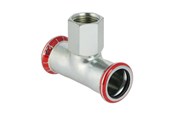 Druckrohre und Armaturen - Geberit T-piece ft cst d54-rp1/2-54 zn-pl - 21320