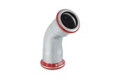 Druckrohre und Armaturen - Geberit Bend cst 45g d22 zn-pl - 20604