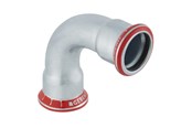 Druckrohre und Armaturen - Geberit Bend cst 90g d54 zn-pl - 23108