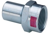 Druckrohre und Armaturen - Viega Prestabo insert piece 22 x 3/4" galvanized steel - 559175
