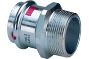 Druckrohre und Armaturen - Viega Prestabo transition 54 x 2" sleeve/nipple galvanized steel - 588663