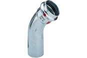 Druckrohre und Armaturen - Viega Prestabo bend 45° 54 Steel/Galvanized 558390 - 558390