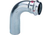 Druckrohre und Armaturen - Viega Prestabo XL bend 90° 88.9 Steel/Galvanized 597665 - 597665