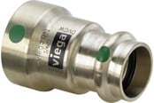 Druckrohre und Armaturen - Viega Megapress transition piece 35 x 1 1/4" socket/socket - 736309