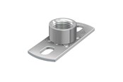 Rohraufhängung und Kupplungen - Flamco Back plates gp 1/2-120 x 40 - 39419