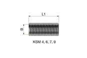 Rohraufhängung und Kupplungen - Flamco Connectors m10 ksm 4 - 70904