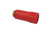Buchsen, Rosetten, Spannvorrichtungen und Kissenbänder - Flamco sx construct plug + brass th. g12m blue - F22309