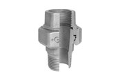 Gewindestücke - +GF+ Union black for m taper seat 1/2" - 770341104