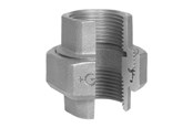 Gewindestücke - +GF+ Union black for f taper seat 3/4" - 770340105